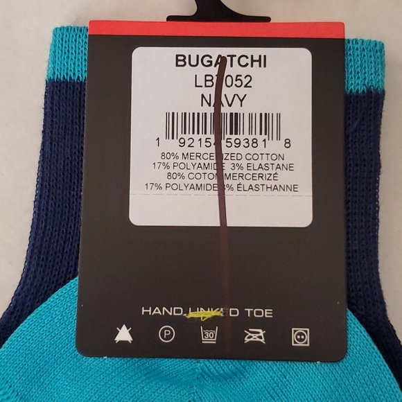 NWT Bugatchi Mens Mid-Calf Fine Italian Socks - Picture 3 of 4